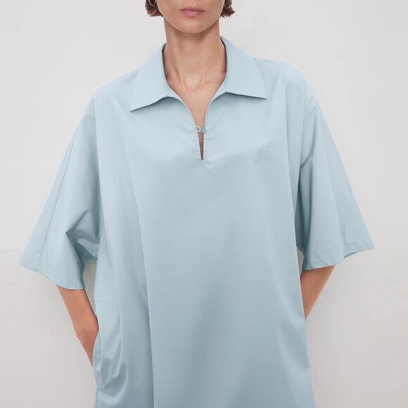CHICJOC Premium Pima Cotton Shirt Dress | Size 36 - Picture 5 of 6